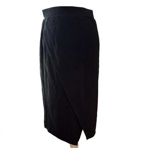 The Limited Elegant Black Wrap Skirt - Picture 1 of 5